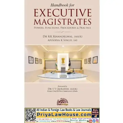 Buy Handbook for Executive Magistrates (Dr K K Khandelwal) Edn