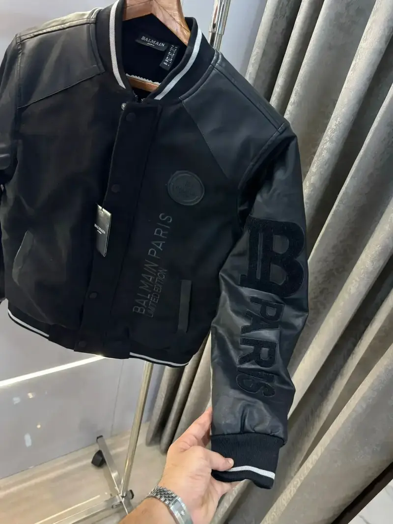 Buy Balmain Paris Imported Export Surplus Varsity Jacket