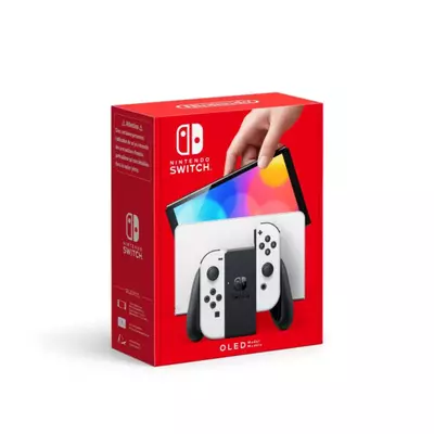 Buy Nintendo Switch OLED model With White set online at best price