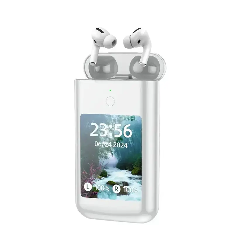 TF20 Earbuds with HD Touch Screen 8000mAh Power Bank