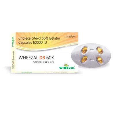 Buy WHEEZAL D3 60K online at best price | WHEEZAL HOMOEO PHARMA