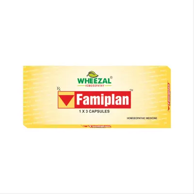 Buy FAMIPLAN CAPSULES online at best price | WHEEZAL HOMOEO PHARMA