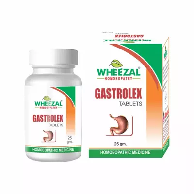 Buy GASTROLEX TABLETS online at best price | WHEEZAL HOMOEO PHARMA