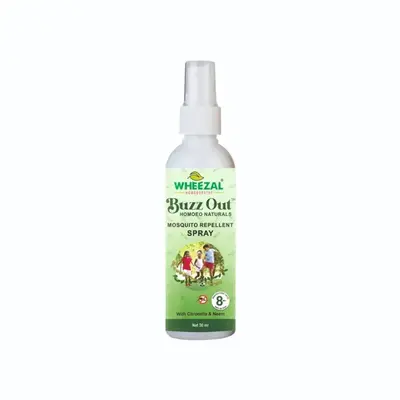 Buy Buzz out spray 100ml online at best price | WHEEZAL HOMOEO PHARMA