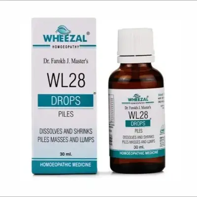 Buy Wheezal Wl-28 Piles Drops 30ML online at best price | WHEEZAL ...