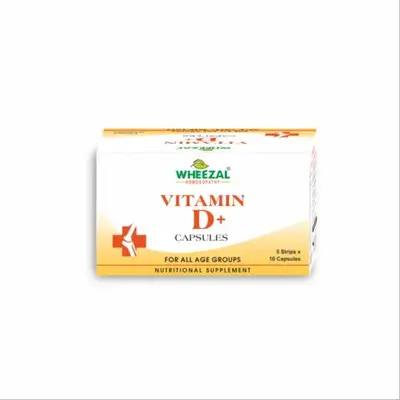 Buy VITAMIN D+ CAPSULES(5 Strips X 10 Capsules) online at best price ...