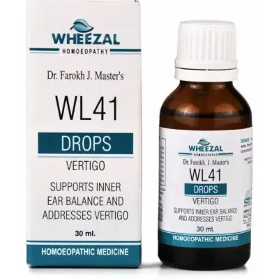 Buy Wheezal Wl-41 Vertigo Drops 30ML online at best price | WHEEZAL ...