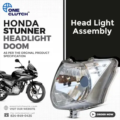 Engine Guard Honda Stunner Doom Price Head Light Set For Honda Stunner