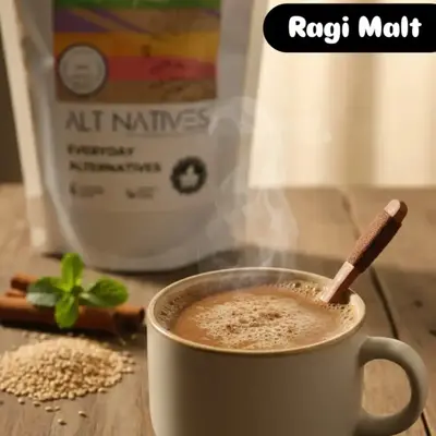 Buy Sprouted Ragi Malt 450g online at best price | Alt Natives