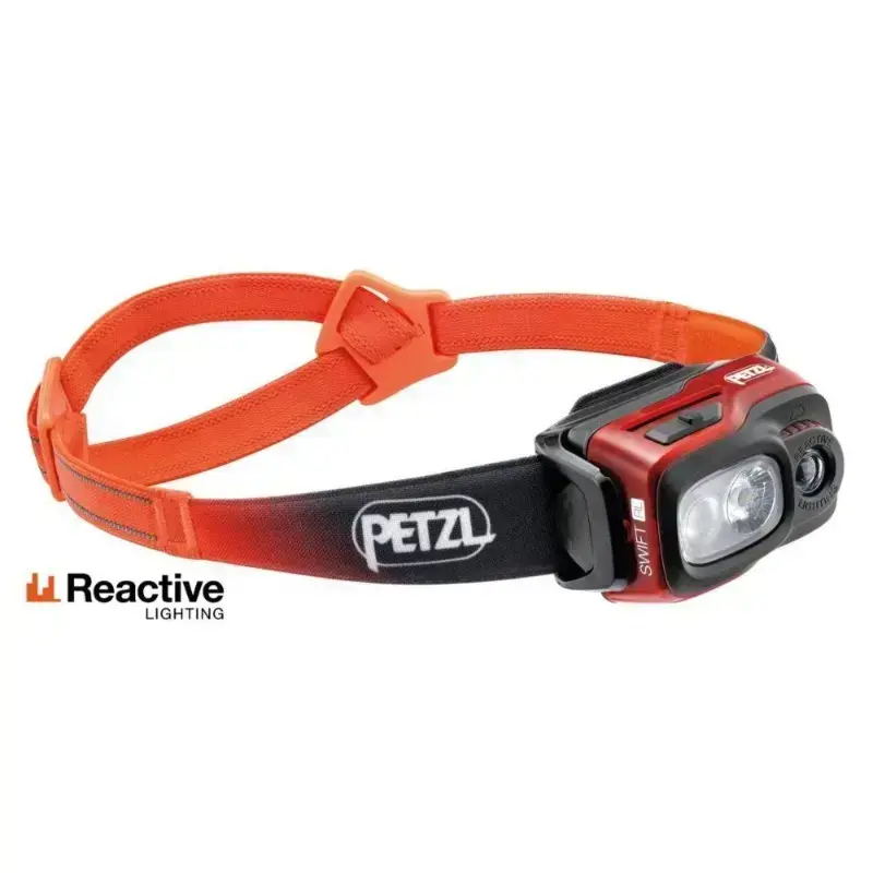 PETZL SWIFT RL900 即決価格 Petzl Swift RL Orange Headlamp | Allied Safety