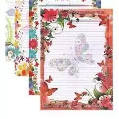 Buy Lotus Ruled / Interleaf / Practical Sheet (Colored) 20 Sheets ...
