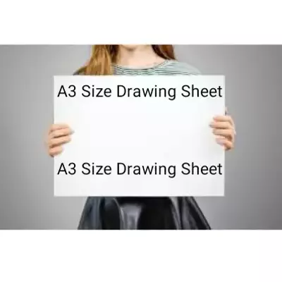 Buy A3 Size Drawing Sheet / A3 Sheet online at best price | STUDENT'S SHOP