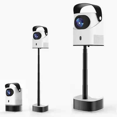 Buy Dkian Ts2 Portable Projector with inbuild Stand Handheld Bracket ...