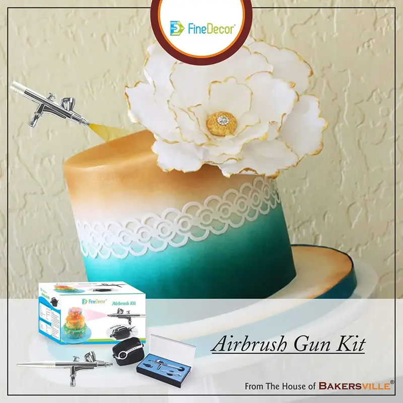 Buy FineDecor Airbrush Kit online at best price Passionate Baking