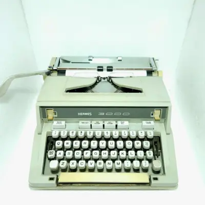 Hermes 3000 Portable Typewriter – Limited Edition | RR Typewriter Mart