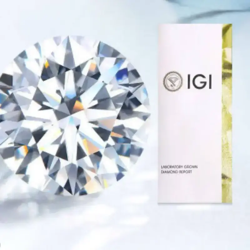 Buy IGI Certified Lab Grown Diamonds carat with D color