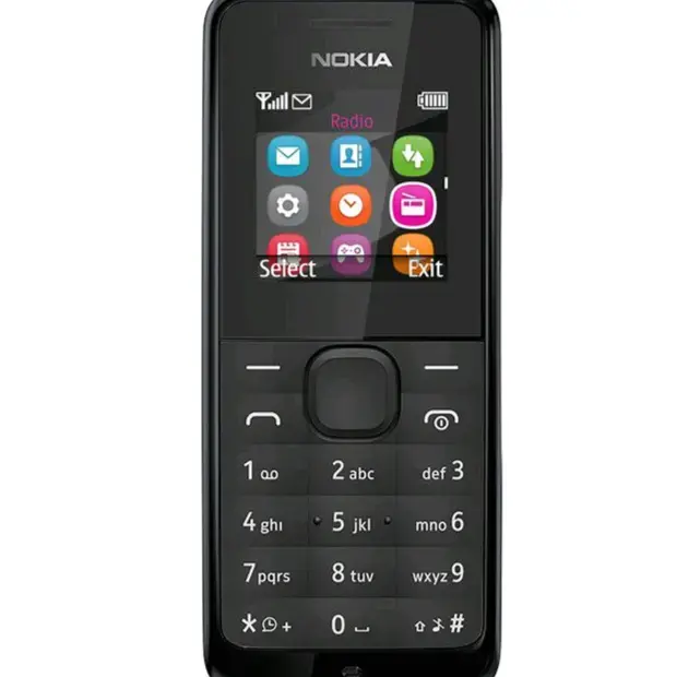 NOKIA 105 2012 SINGLE SIM PHONE BRAND NEW BOX PACKED