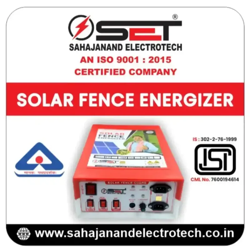 Buy BIS Government Approved Solar Zatka Machine (Solar Fence