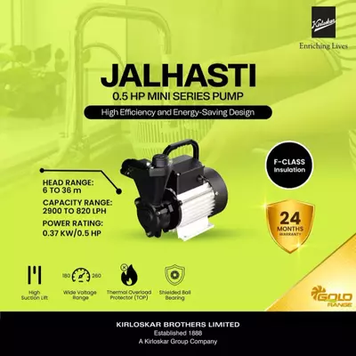 Buy KIRLOSKAR MONOBLOC PUMP online at best price Radhika