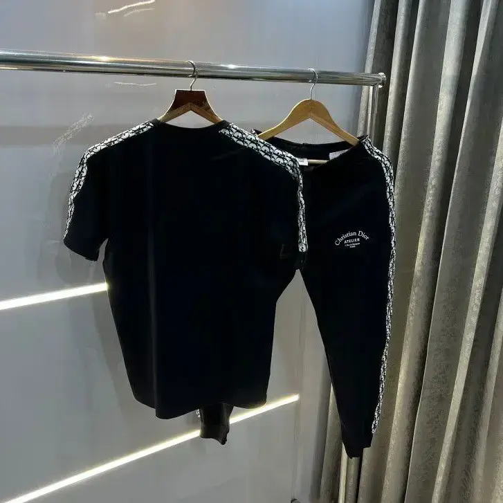 Buy Christian Dior Tracksuit Cotton Men( Black- White) online at