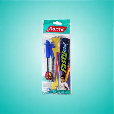 Buy Rorito Fasty Gel Pen(Pack Of 5) online at best price Kupade