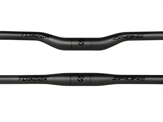 Cintre Carbone TOSEEK Compact - 44 Cm, 31,8 Mm, 206 G - Pour Vélo De Route