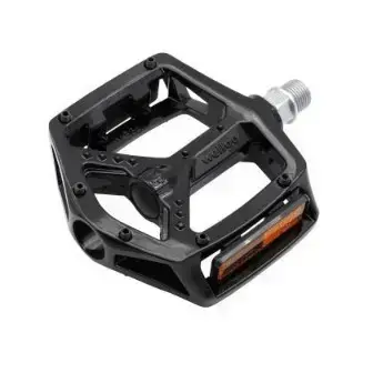 Pedali Piattaforma Wellgo MG-3 Magnesio Per MTB BMX, 9/16, Nero - Foto 1