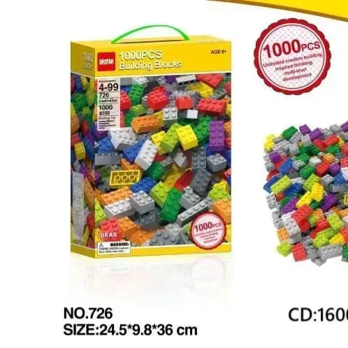 Block set new 1000 pcs