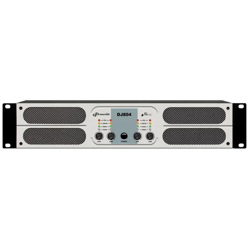 Original NX Audio DJ-804, 3200 Watt Power Amplifier (4 X 800 Watt)