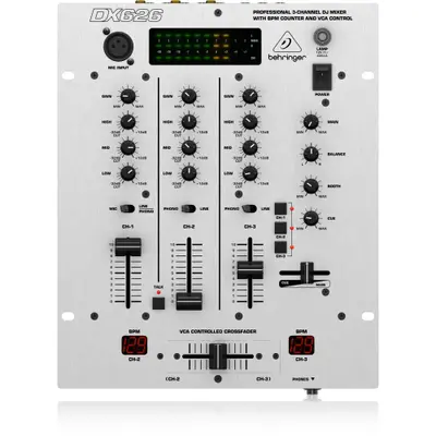 DHE‼️ Buy Behringer DX626 Professional 3-Channel DJ Mixer online at best