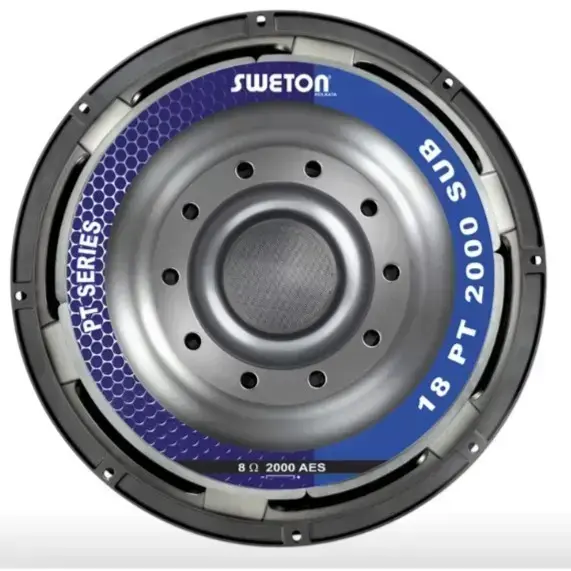 Inch 2000 Watt Q One Speaker 18 Inch 1500w Inch 500 Watt Audiotone