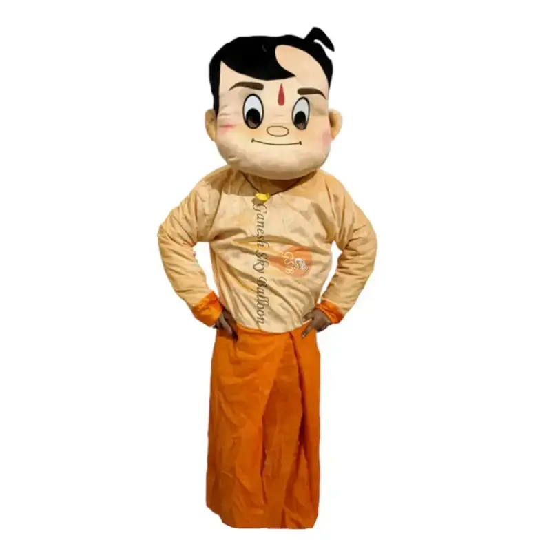 Mascot Costume Chutki Chota Bheem Dress Superhero Costume Chota