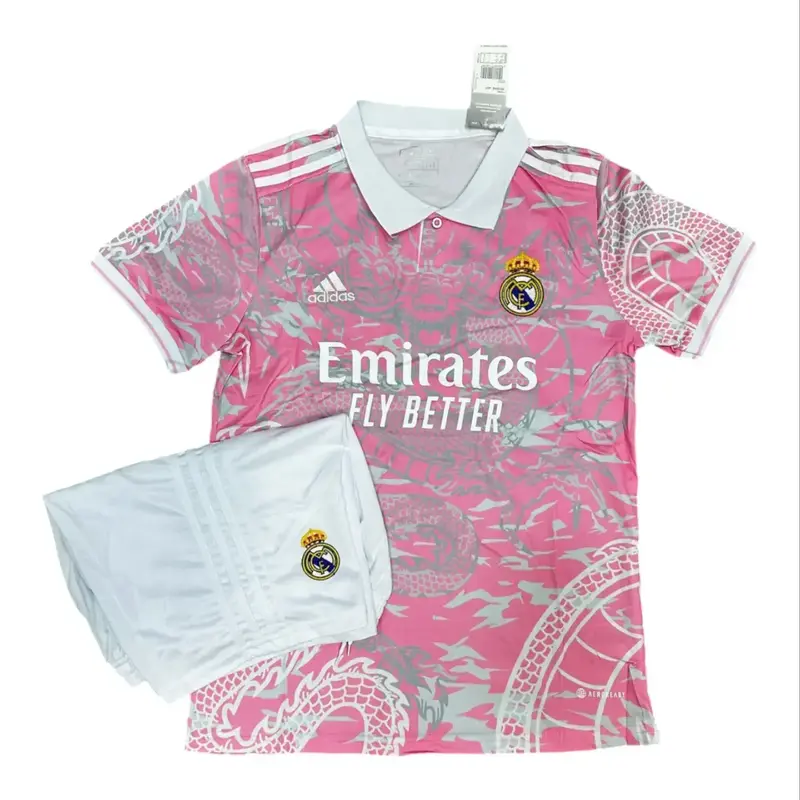 Real Madrid Pink Dragon Jersey – First Quality JCClub
