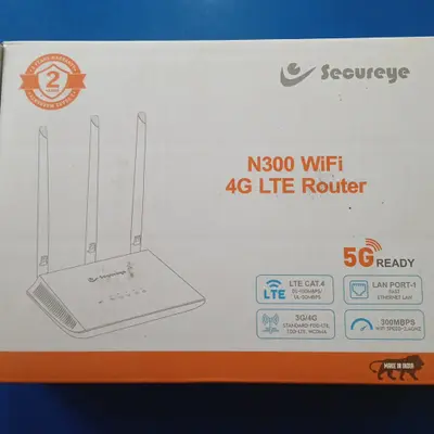 Buy Secureye Wi-fi Router 4g/5g Sim Working 2 Year Guaranty online at ...