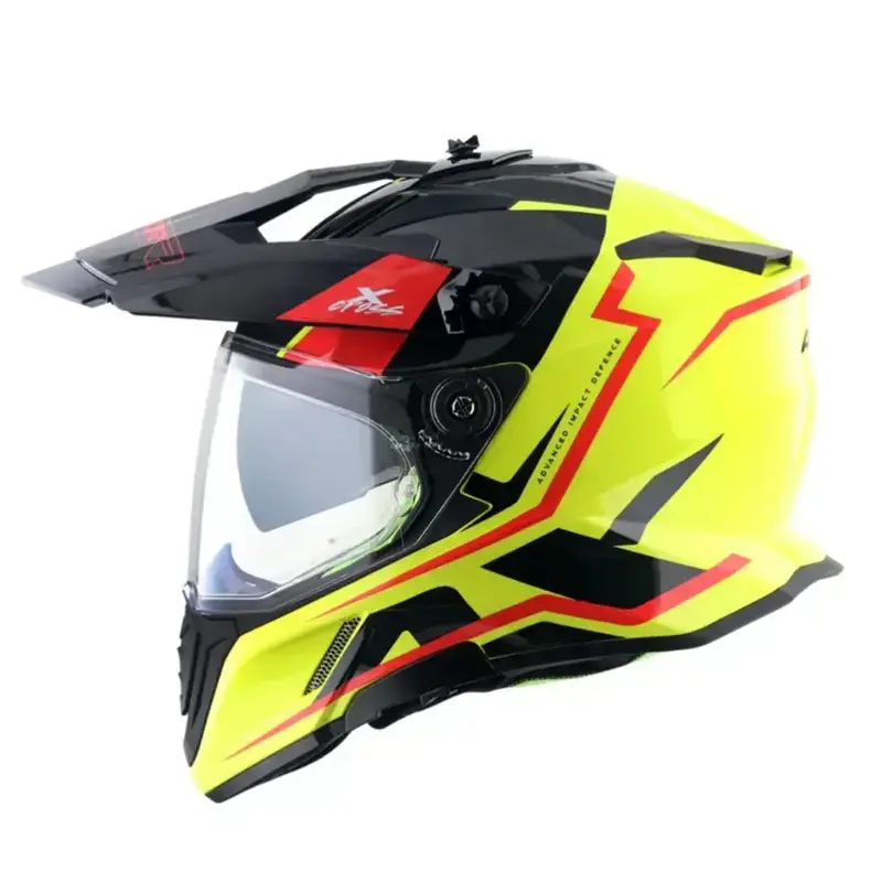 Buy X-Cross Dual Visor Flagstaff Helmet online at best price | The