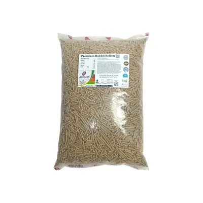 ADILAID Rabbit Food Pellets 5Kg | Balanced nutrition