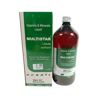 Multistar 1Ltr – Multivitamin for Livestock