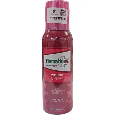 TTK Flematic WS Spray 100ml – Wound Care