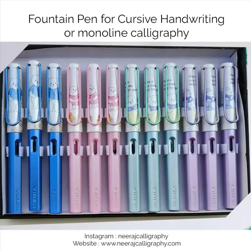 Improve Handwriting Best Pens For Cursive Buy Fountain Pen For