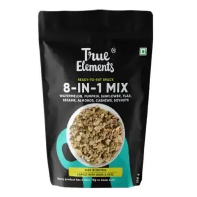 Buy True Elements 8 in 1 Seeds and Nut Mix 250gm - Roasted Seeds | High ...