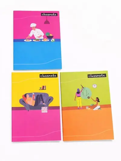 CLASSMATE EXERCISE BOOK 120 PAGES 24*18 cm SOFT COVER. 12PCS
