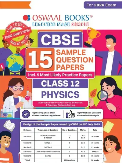 Buy OSWAAL BOOKS CBSE CLASS 12 PHYSICS 15 SAMPLE QUESTION
