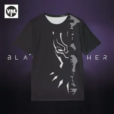 Buy Black Panther AOP Premium T-shirt online at best price | WisdomMove thumbnail
