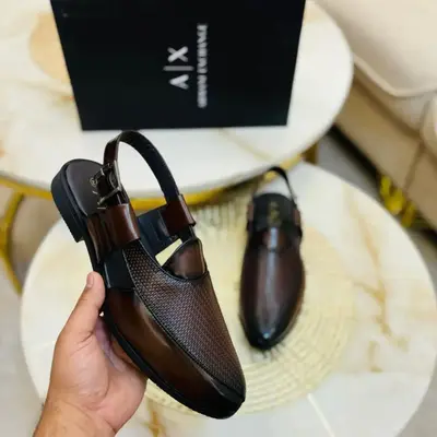 Buy A X Woven Peshawari Sandal online at best price GADGETS INDIA