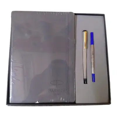 Buy Parker Note Book Combo With Parker Vector Stainless Steel