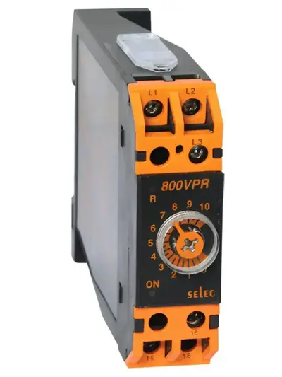 Selec 800VPR-3 3 Phase Voltage Protection Relay 415V