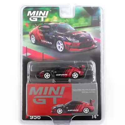 Buy Mini GT Toyota GR86 HKS Type R ADVAN Blister Pack Red online