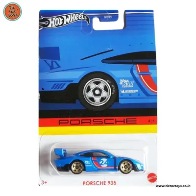 Buy Hot Wheels Porsche 935 HW Exotics (Blue) Imported Card online