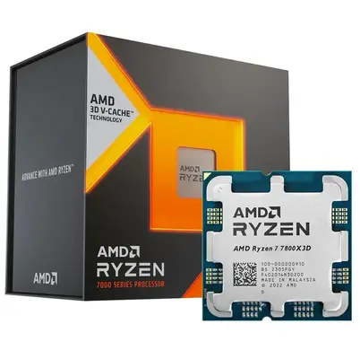 CPU AMD Ryzen_7 7800X3D AMD Ryzen 7 7800X3D 8 Cores 5.6GHz 64-Bit Desktop Processor-tpstech.in