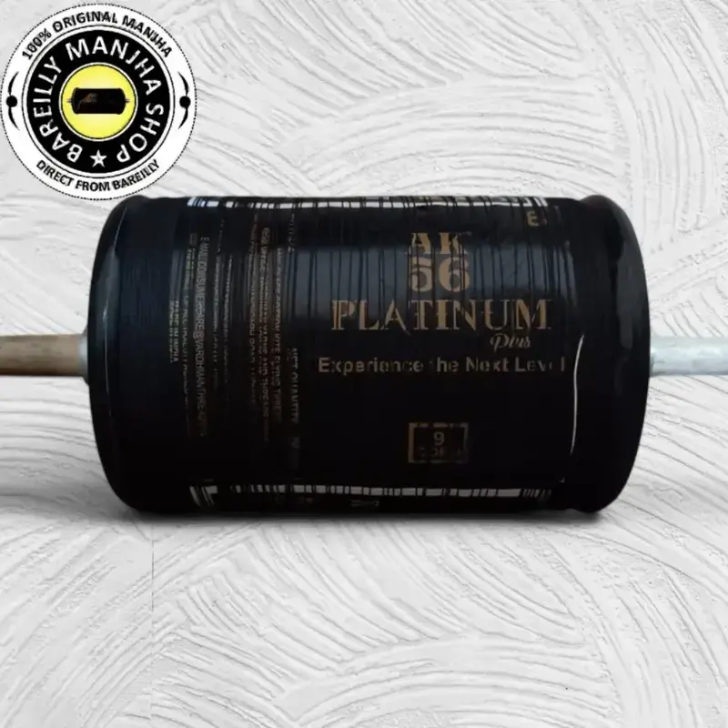 3 Reel 9 Cord AK56 Platinum Plus Bareilly Dragon Manjha